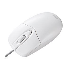 （まとめ）サンワサプライ 有線レーザーマウス（ホワイト） MA-LS22W【×2セット】