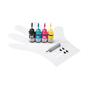 （まとめ）サンワサプライ 詰め替えインク（HPHP177用） INK-H178S15S4【×2セット】