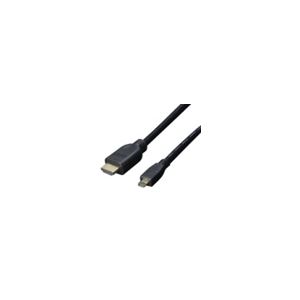 （まとめ）変換名人 ケーブル HDMI→microHDMI 1.8m（1.4規格対応） HDMI-MC18G2【×5セット】