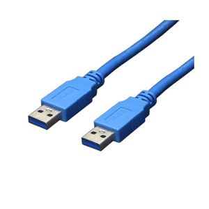 （まとめ）変換名人 USB3.0ケーブル A-A 1.8m USB3-AA18【×5セット】