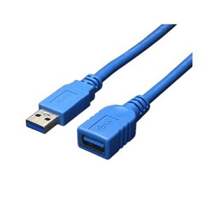（まとめ）変換名人 USB3.0ケーブル 延長1.8m USB3-AAB18【×5セット】