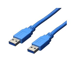 （まとめ）変換名人 USB3.0ケーブル A-A 3.0m USB3-AA30【×5セット】