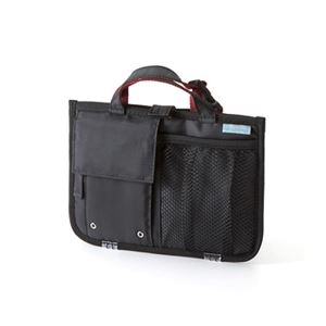 （まとめ）サンワサプライ IT小物入れ（7インチタブレットPC対応） IN-IT13BK【×2セット】