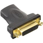 （まとめ）変換名人 HDMI（メス）→DVI（メス） HDMIB-DVIBG【×10セット】