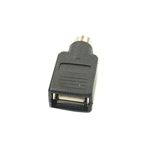 （まとめ）変換名人 USB→PS2（マウスA） USB-PS2MA【×20セット】