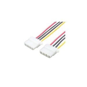 （まとめ）変換名人 4pin電源メス→メス 4P-BB【×20セット】