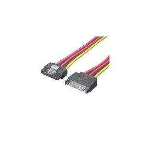 （まとめ）変換名人 SATA電源延長30cm SPR／CA30【×10セット】
