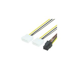 （まとめ）変換名人 IDE→PCI-E電源 IDEP-PCIE6P【×10セット】