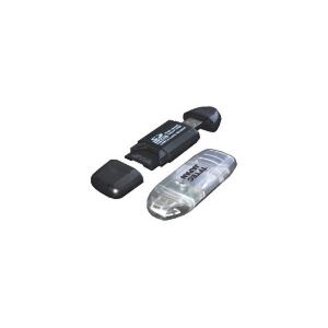 （まとめ）変換名人 カードリーダー 超高速 SDHC 32GB 対応！！ SDHC-USB2【×20セット】
