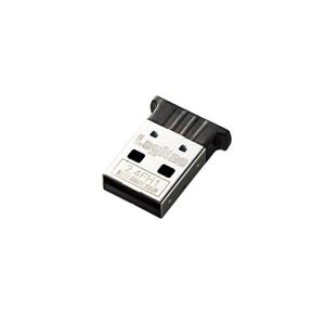 （まとめ）ロジテック Bluetooth4.0 USBアダプター（CL2） LBT-UAN04C2BK【×2セット】