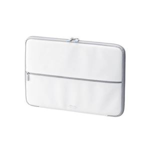（まとめ）エレコム Ultrabook用ZEROSHOCKケース ZSB-IBUB02WH【×2セット】