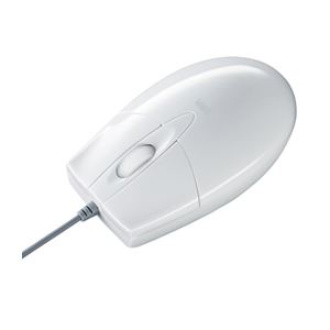 （まとめ）サンワサプライ ブルーLED有線マウス（ホワイト） MA-BL2UPW【×3セット】
