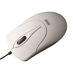 （まとめ）サンワサプライ 有線光学式マウス（PS／2、ライトグレー） MA-92HPN【×5セット】