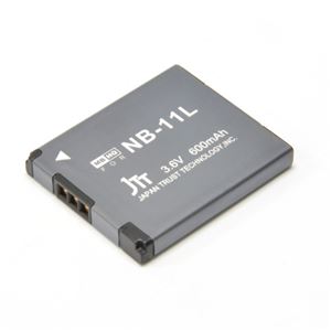 （まとめ）日本トラストテクノロジー デジタルカメラ互換バッテリー MyBattery HQ for NB-11L Canon IXY420F、IXY220F、PowerShot A3400IS、PowerShot A2300用【×3セット】