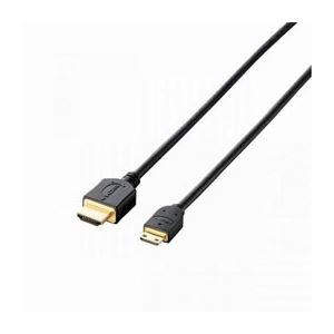 （まとめ）エレコム タブレットPC用HDMIケーブル（A-C） TB-HD14EM15BK【×2セット】