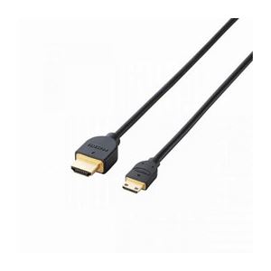 （まとめ）エレコム タブレットPC用HDMIケーブル（A-C） TB-HD14EM20BK【×2セット】