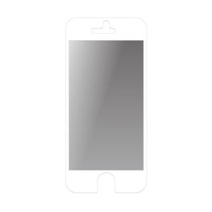 （まとめ）GREENHOUSE iPhone5用耐衝撃フィルム ホワイト GH-FLI-IP5WH【×2セット】