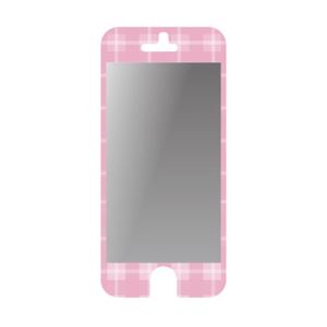 （まとめ）GREENHOUSE iPhone5用耐衝撃フィルム チェック GH-FLI-IP5PC【×2セット】