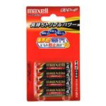 （まとめ）maxell（マクセル）単4形アルカリ乾電池ボルテージ 4本パック LR03（T） 4B【×10セット】