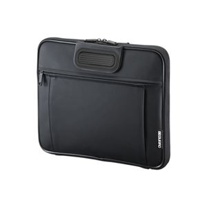 （まとめ）サンワサプライ 衝撃吸収インナーケース（10.1〜12.1型） IN-H10BKN【×2セット】