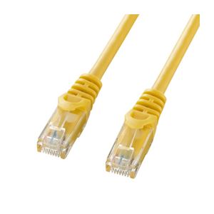 （まとめ）サンワサプライ カテゴリ6UTPLANケーブル LA-Y6-15Y【×2セット】