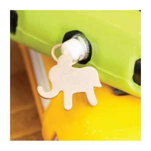 （まとめ）JayLoo イヤホンジャックアクセサリ ZooZoo（ゾウ）【×5セット】