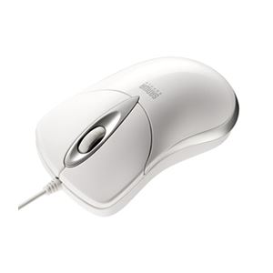 （まとめ）サンワサプライ 抗菌エコブルーLED有線マウス MA-BL5KEC【×2セット】