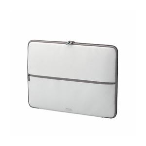 （まとめ）エレコム Ultrabook用ZEROSHOCKケース ZSB-IBUB04WH【×2セット】