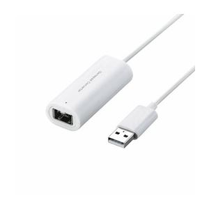 （まとめ）エレコム Wiiコントローラ対応ゲームパッドコンバータ JC-W01UWH【×3セット】