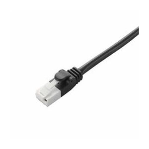 （まとめ）エレコム ツメ折れ防止LANケーブル（Cat5E） LD-CTT／BK100【×5セット】
