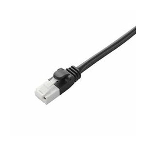 （まとめ）エレコム ツメ折れ防止LANケーブル（Cat5E） LD-CTT／BK50【×10セット】