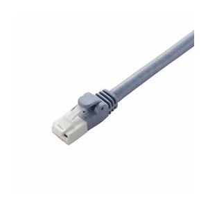（まとめ）エレコム ツメ折れ防止LANケーブル（Cat6A） LD-GPAT／BU10【×5セット】