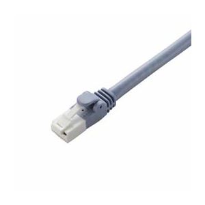 （まとめ）エレコム ツメ折れ防止LANケーブル（Cat6A） LD-GPAT／BU20【×5セット】