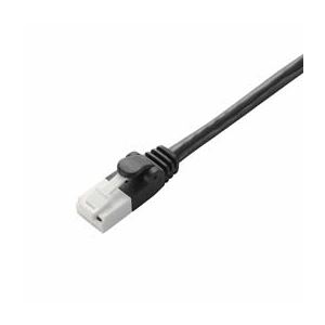 （まとめ）エレコム ツメ折れ防止LANケーブル（Cat6） LD-GPT／BK100【×3セット】