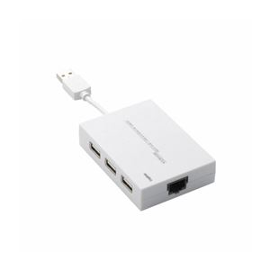 （まとめ）ロジテック USB LANアダプター 100M LAN-TXU2H3A【×2セット】