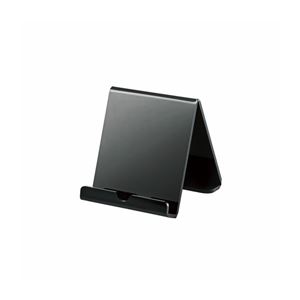 （まとめ）エレコム タブレット・スマートフォン用アクリルスタンド TB-DS010BK【×3セット】