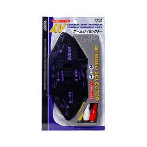 （まとめ）JESTTAX ゲーム＆AVセレクター SL-3【×5セット】