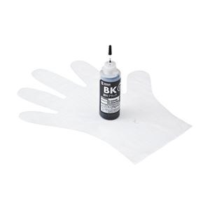 （まとめ）サンワサプライ 詰め替えインクBCI-350PGBK用 INK-C350B60【×3セット】