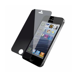 （まとめ）エレコム iPhone5用ガラスコートフィルム PS-A12FLGL【×2セット】