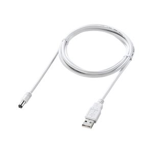 （まとめ）サンワサプライ POFメディアコンバータ用USB給電ケーブル LAN-POF200USB【×5セット】