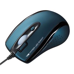 （まとめ）サンワサプライ HYPERLEDマウス MA-125HG【×2セット】