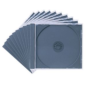 （まとめ）サンワサプライ DVD・CDケース（ブラック） FCD-PN10BK【×5セット】