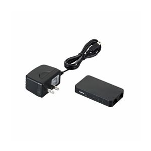 （まとめ）ロジテック 100BASE-TX対応 スイッチングハブ LAN-SW03PSBE【×3セット】
