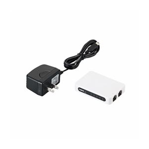 （まとめ）ロジテック 100BASE-TX対応 スイッチングハブ LAN-SW05PSWE【×2セット】