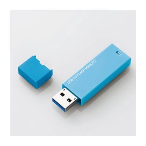 （まとめ）エレコム シンプルUSB3.0メモリ MF-MSU3A16GBU【×2セット】
