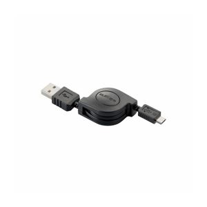 （まとめ）エレコム 充電専用Micro-USB（A-MicroB）ケーブル MPA-AMBCRL08BK【×5セット】