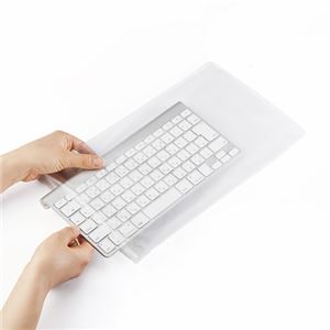 （まとめ）サンワサプライ 袋型キーボードカバー FA-PACK2【×2セット】