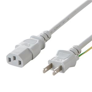 （まとめ）サンワサプライ 電源コード KB-D3315A【×3セット】