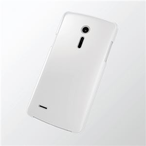 （まとめ）エレコム au LGL22用シェルカバー（クリア） PA-LGL22PVCR【×5セット】
