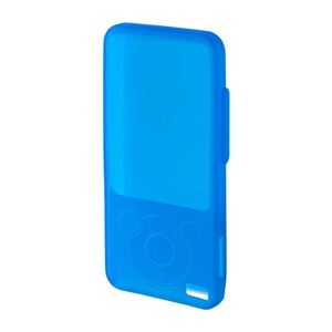 （まとめ）サンワサプライ シリコンケース（WALKMAN E／Sシリーズ用） PDA-WAES16BL【×5セット】